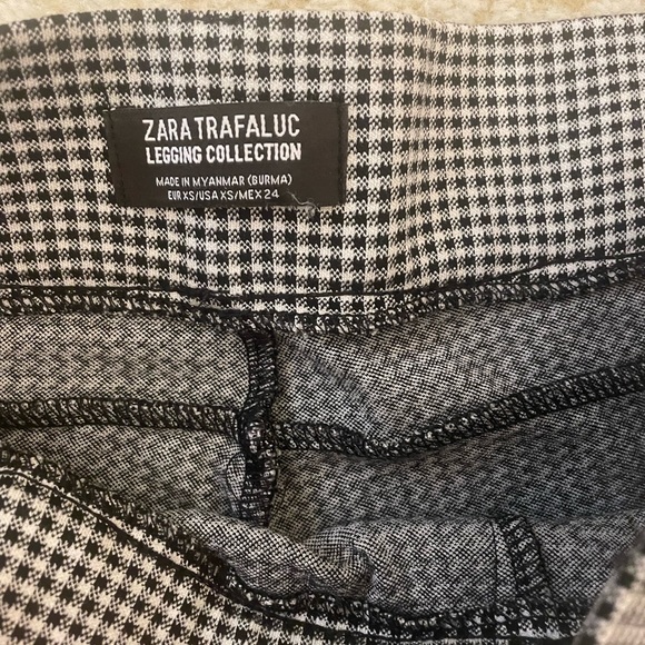 ZARA Trafaluc Checkered Legging Pants - Picture 5 of 6